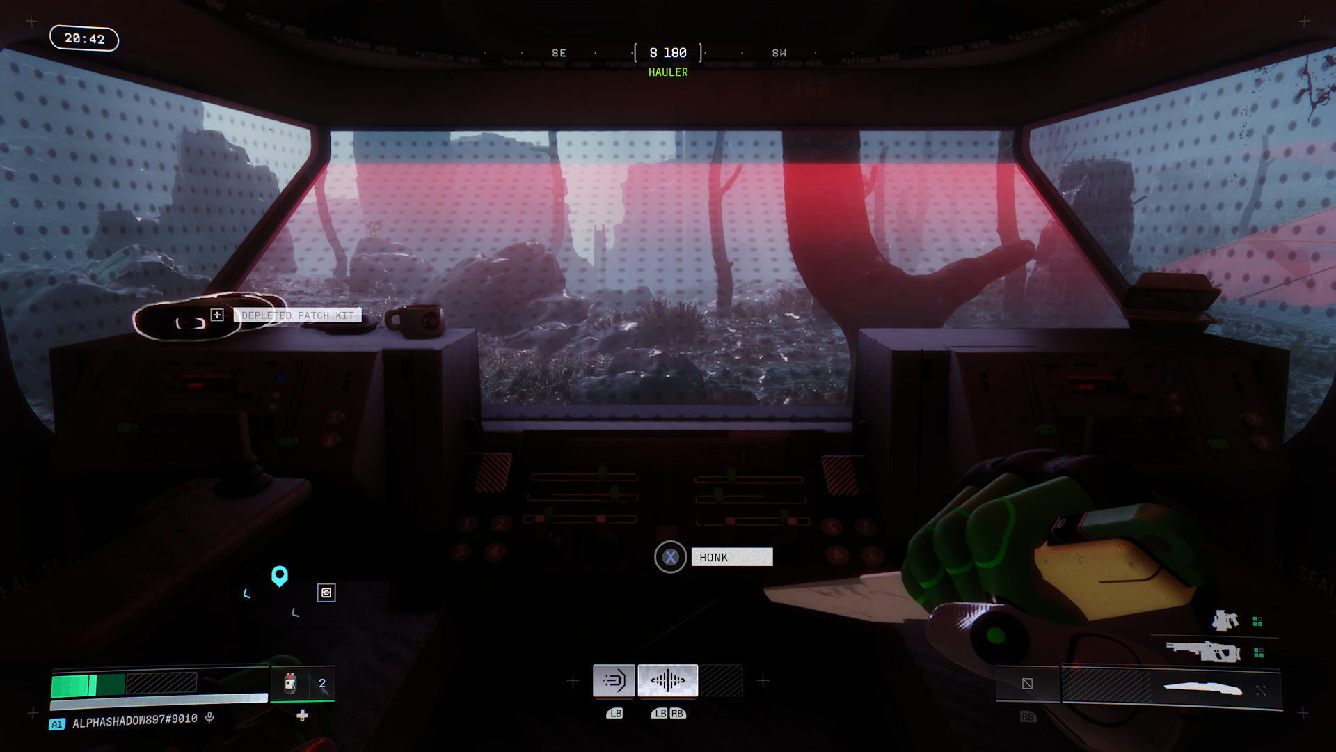 Hauler cockpit image